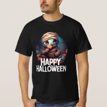 Mummie eet snoep Gelukkig Halloween