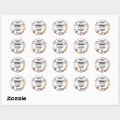 Mummie Geest Heks Halloween Ronde Sticker (Vel)