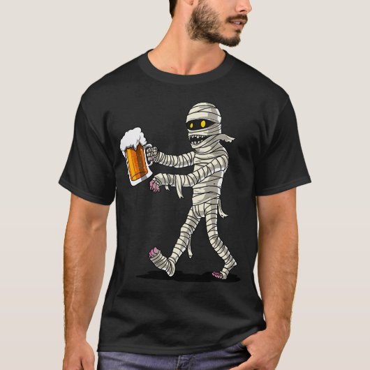 Mummie Halloween Feest T-shirt (Voorkant)