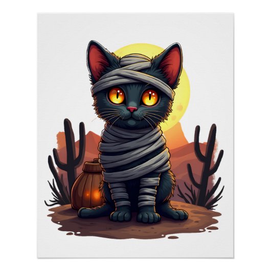 Mummie Katten Wanorde Perfect Poster (Voorkant)