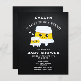 Mummie om Budget Halloween Baby shower te zijn