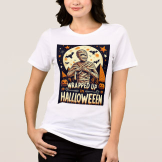 mummie ontrafelen t shirt voor Halloween