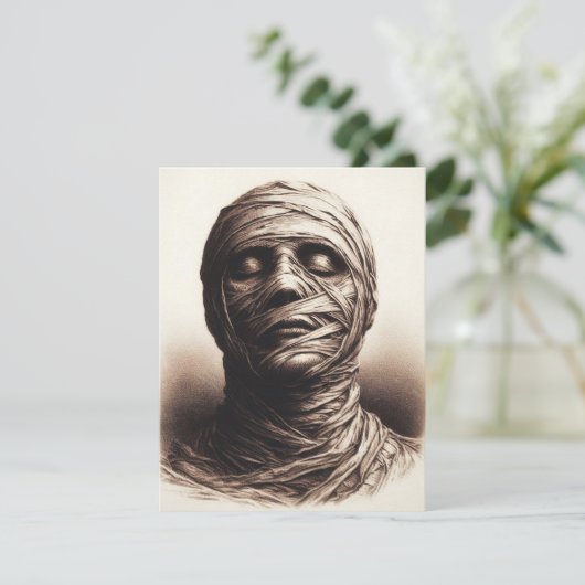 Mummie Oud-Egyptisch (Staand voorkant)