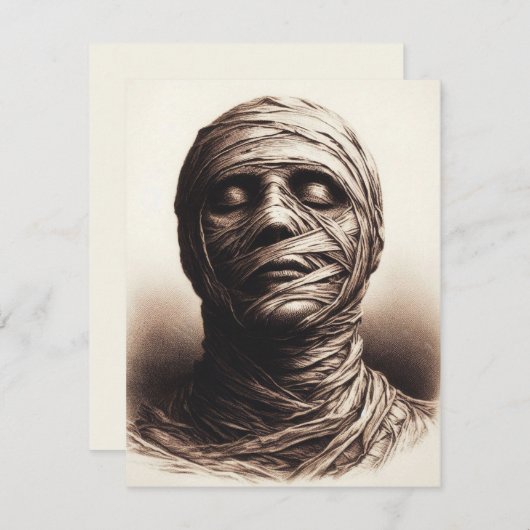 Mummie Oud-Egyptisch (Voorkant / Achterkant)