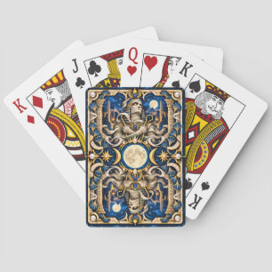 Mummie, Papieren Snijmonster Pokerkaarten