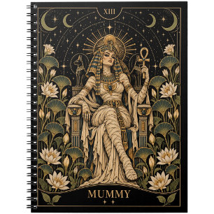 Mummie, Starlit Tarot Kunst Notitieboek