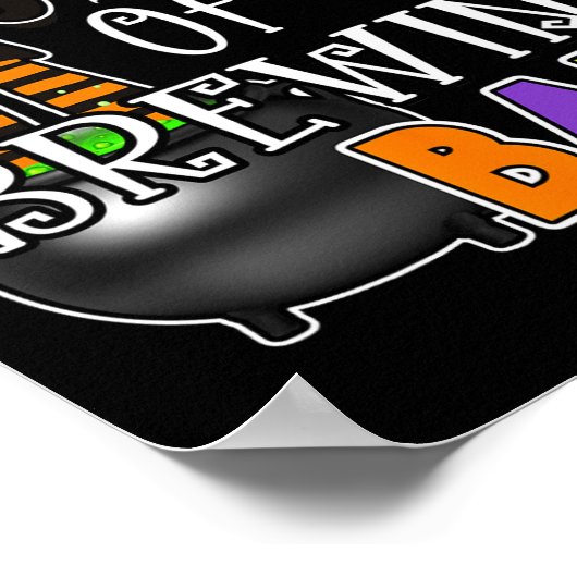 Mummie van het Brouwen van Baby Kostuum Halloween Poster (Hoek)