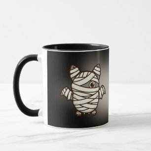 Mummie vleermuis Halloween koffiemok Mok