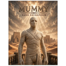 Mummie Zand Necropolis Donkere Cinema