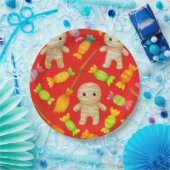 Mummies en Snoep, door Natasha Us Papieren Bordje (Feest)