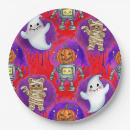 Mummies, Ghosts en Pumpkins beroemd gemaakt door N Papieren Bordje