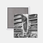 Mummies in de catacomb Palermo, Italië Magneet (Voorkant / Achterkant)