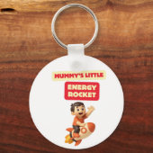 Mummie's Kleine Energie Raket Sleutelhanger (Voorkant)