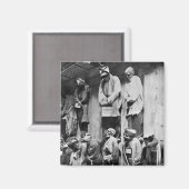 Mummies van catacomb in Palermo, Italië Magneet (Voorkant / Achterkant)