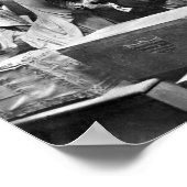 Mummies van catacomb in Palermo, Italië Poster (Hoek)