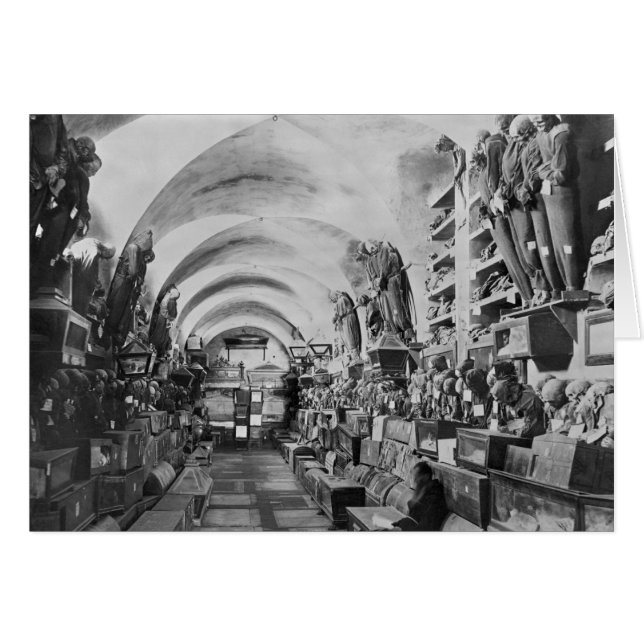 Mummies van catacomb uit Palermo, Italië (Voorkant Horizontaal)