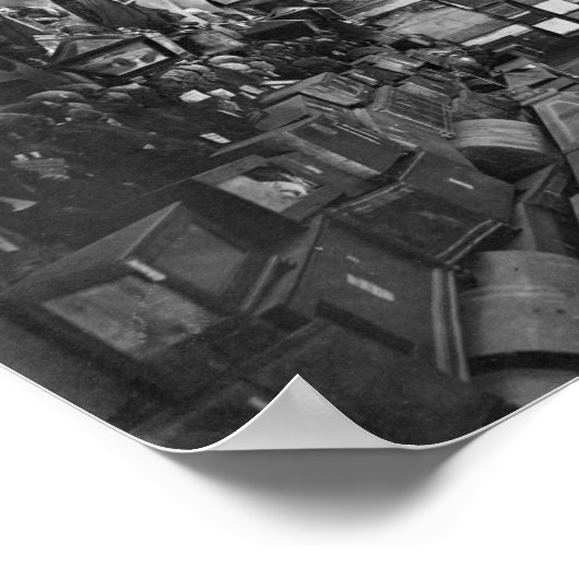 Mummies van catacomb uit Palermo, Italië Poster (Hoek)