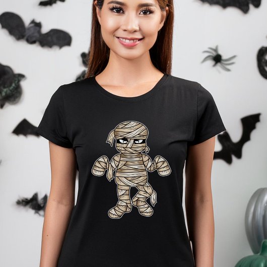 Mummified Creature Mummy Monster Halloween T-shirt
