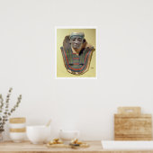 Mummmasker, van Mirgissa (met schilfercode en schi Poster (Keuken)