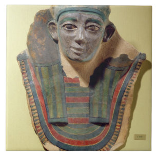 Mummmasker, van Mirgissa (met schilfercode en schi Tegeltje
