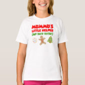 Mummu's kleine kerstkoekjes T-Shirt (Voorkant)
