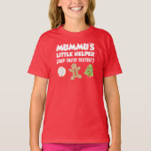 Mummu's kleine kerstkoekjes T-Shirt (Voorkant)