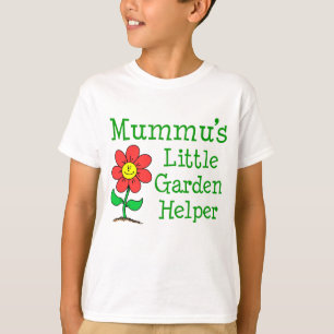 Mummu's kleine tuinhelper t-shirt