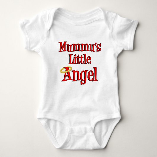 Mummu's Little Angel Romper (Voorkant)