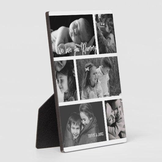 Mummy 6 Foto Collage Fotoplaat (Zijkant)