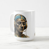 Mummy Awakens – Ancient Egyptian Coffee Mug Koffiemok (Voorkant links)