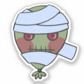 Mummy Balloon Sticker (Voorkant)