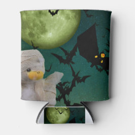Mummy, Bat & Moon Halloween Blikjeskoeler