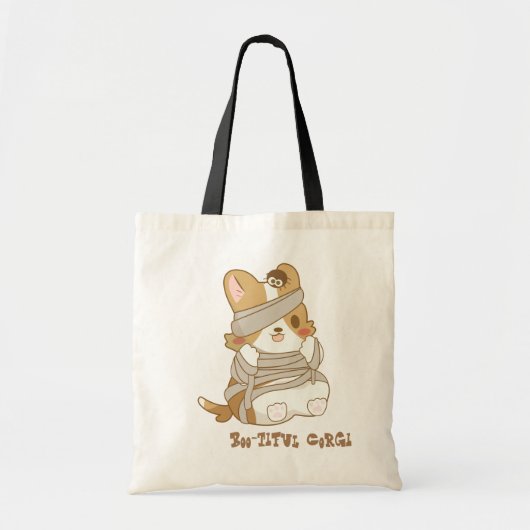 Mummy Corgi Tote Bag (Voorkant)