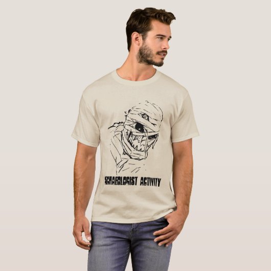 Mummy Design Mannen T-shirt (Voorkant volledig)
