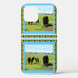 Mummy en Baby Galloway Koeien, Case-Mate iPhone Case