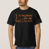 Mummy en me halloween - grappige halloween mam cit t-shirt (Voorkant)