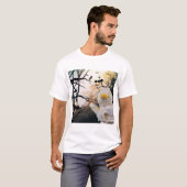 Mummy en Vleermuizen Halloween T-shirt (Voorkant volledig)