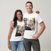 Mummy en Vleermuizen Halloween T-shirt (Unisex)