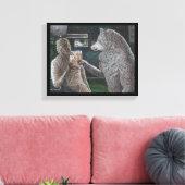 Mummy en Weerwolf Drink Fantasy Canvas (Insitu (Woonkamer))