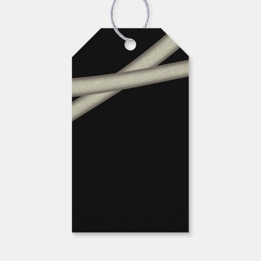 Mummy Eyes Halloween Green ID685 Cadeaulabel (Achterkant)