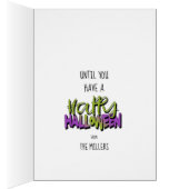 Mummy Eyes Halloween Noem het een Wrap Green ID685 (Binnen (Rechts))