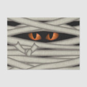 Mummy Eyes Halloween Oranje ID685 Tissuepapier (Voorkant)