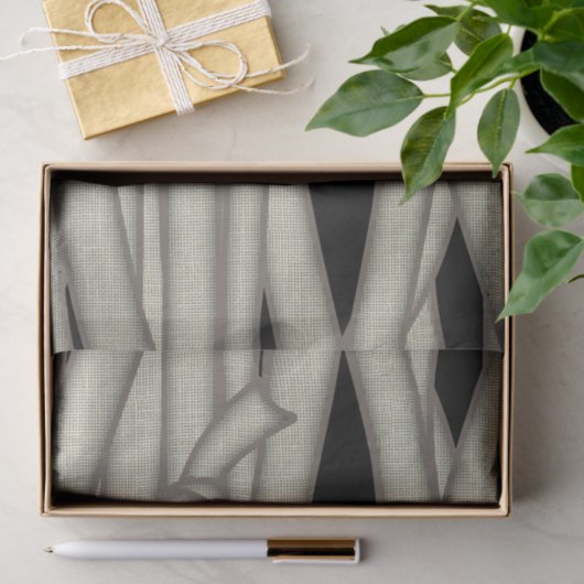 Mummy Eyes Halloween Oranje ID685 Tissuepapier (Geschenk)