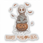 Mummy Fortuneteller Sticker (Voorkant)