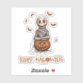 Mummy Fortuneteller Sticker (Vel)