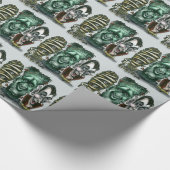 Mummy Frankenstein Dracula Cadeaupapier (Hoek)
