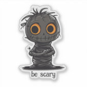 Mummy Ghoul Sticker (Voorkant)