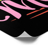 Mummy gift| Home is waar mijn moeder is Poster (Hoek)