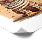 Mummy Golden Retriever Poster (Hoek)