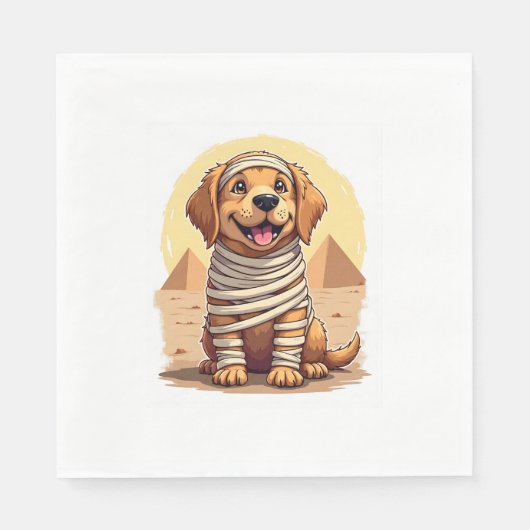 Mummy Golden Retriever Servet (Voorkant)